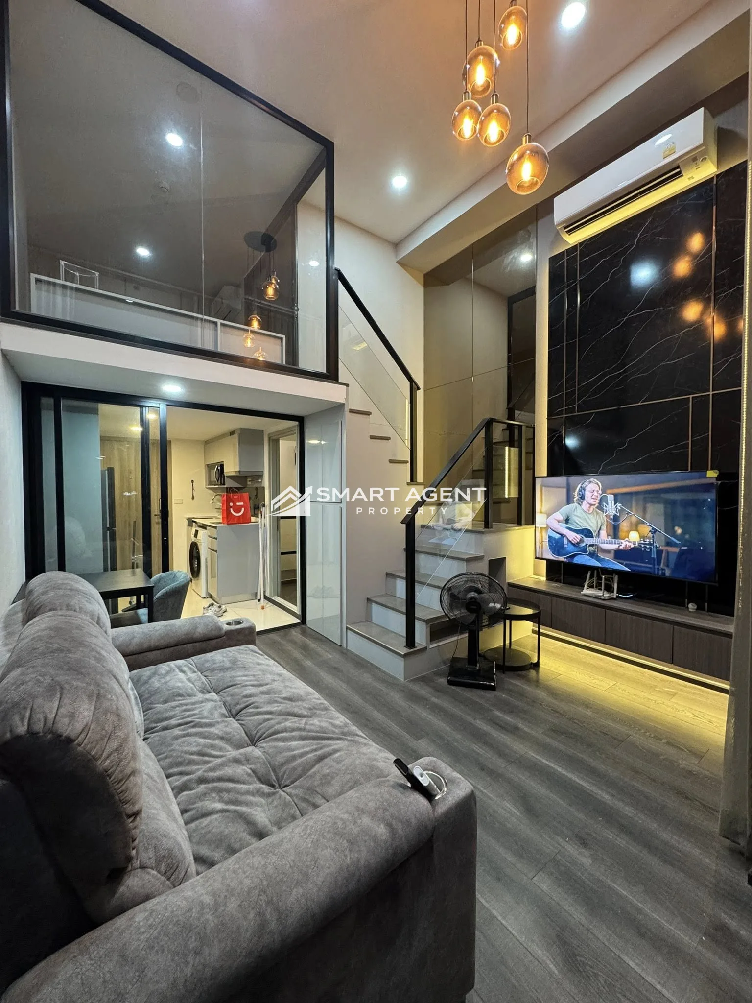 1 bedroom 2floors  KnightsBridge Space Ratchayothin - 9