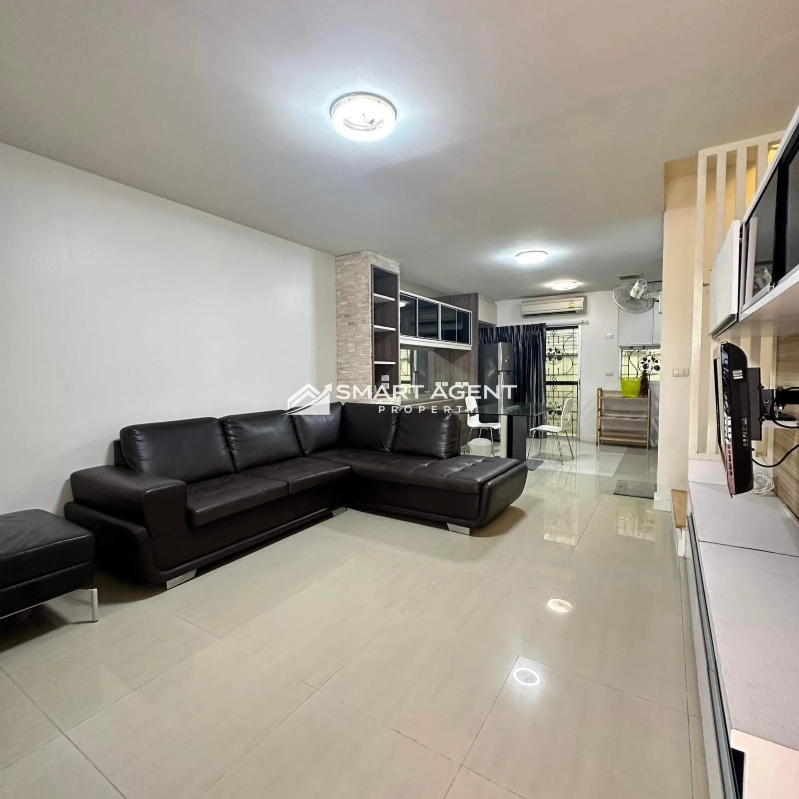 ทาวน์โฮม 3 ชั้น ขนาด 20 ตร.วา พื้นที่ใช้สอย 300 ตร.ม. หมู่บ้านทาวน์พลัส เกษตรนวมินทร์ - 4